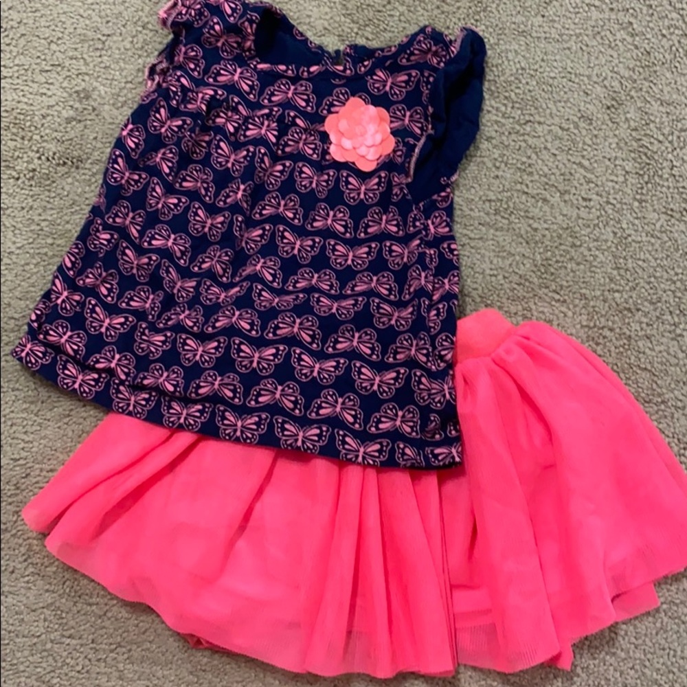 Shirt and skirt for 12m girl